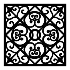 Jali Desen SVG Dosyası
