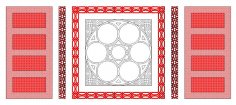 Kusursuz Geometrik Desen DWG Dosyası