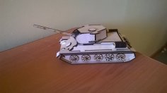 3 mm T-34 Tank Ücretsiz Vektör