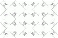 Geometrik İslami Desen DWG Dosyası