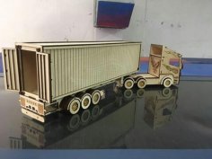 Scania R580 Lazer Kesim Ücretsiz Vektör