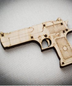 Tabanca 3D Lazer Kesim PDF Dosyası