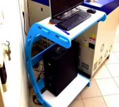 Bilgisayar Masası Lazer Kesim DWG Dosyası