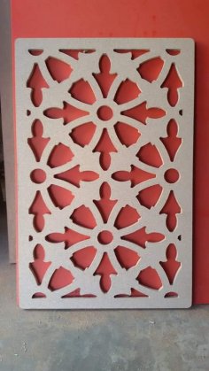 CNC 2D Ahşap Tasarım Desen SVG Dosyası