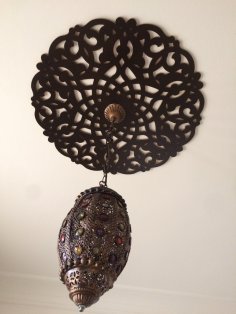 Tavan Madalyonu DXF Dosyası