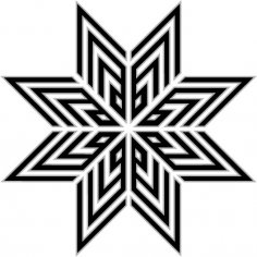 Özet, arabesk, Arapça, geometrik, İslami sanat Ücretsiz Vektör