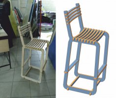 Windsor Sandalye DXF Dosyası