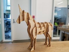 Lazer Kesim Unicorn PDF Dosyası