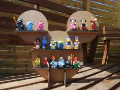 Mickey Raf Lazer Kesim DXF Dosyası
