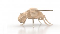 Mosca 6mm DXF Dosyası