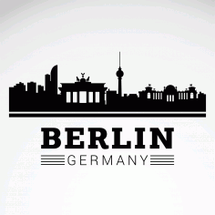 Berlin Silüeti Ücretsiz Vektör