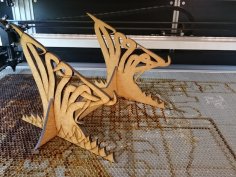 Kraken Laptop Standı 5mm DXF Dosyası
