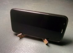 Lazer Kesim Telefon Standı DWG Dosyası