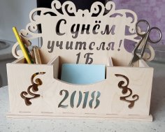 Masa Düzenleyici Lazer Kesim Ücretsiz Vektör