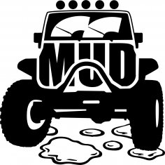 Çamur Offroad Etiketi Ücretsiz Vektör
