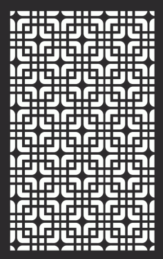 Geometrik Panel Desen DXF Dosyası