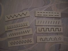 Dekoratif Lazer Kesim Şablonları DXF Dosyası