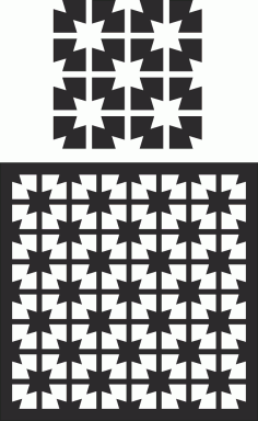 Lazer Kesim Dekoratif Ekran Deseni Ücretsiz Vektör