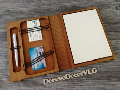 Lazer Kesim Defter Ücretsiz Vektör