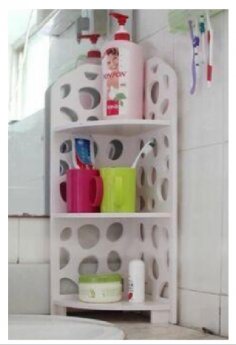 Banyo İçin Lazer Kesim Rafı Ücretsiz Vektör