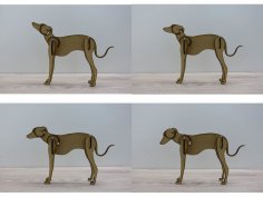 Lazer Kesim Köpek SVG Dosyası