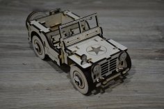 Lazer Kesim Jeep Ücretsiz Vektör