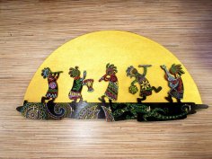 Kokopelli Anahtarlık Ücretsiz Vektör