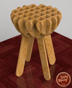 Lazer Kesim Tabure DXF Dosyası