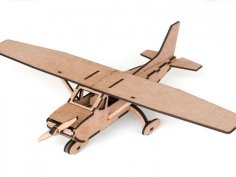 Lazer Kesim Cessna Uçak Şablonu PDF Dosyası