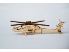 Helikopter Lazer Kesim Seti DXF Dosyası