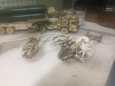 Lazer Kesim Askeri Helikopter 3D Model Seti Ücretsiz Vektör