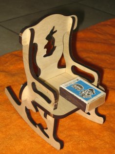 Lazer Kesim Bebek Sandalyesi 6mm DXF Dosyası