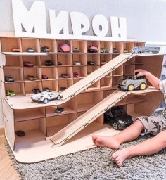 Lazer Kesim Otopark Garaj Ücretsiz Vektör