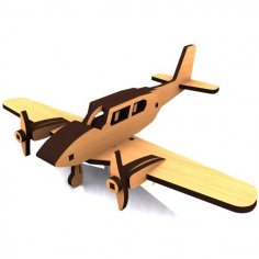 Piper Cherokee Uçak Modeli DXF Dosyası