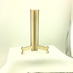 Lazer Kesim Ahşap Plaket Standı SVG Dosyası
