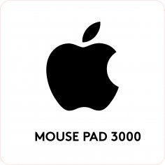 Lazer Kesim Kazıma Mouse Pad 3000 Şablonu Ücretsiz Vektör