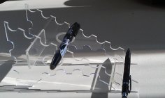 Lazer Kesim Akrilik Kalemlik Standı 3mm DXF Dosyası