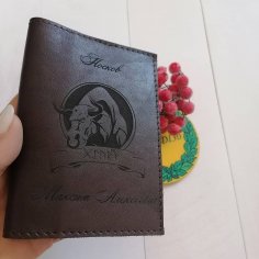Lazer Kesim Boğa - Deri Cüzdana Oyma İçin Ücretsiz Vektör