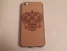 Lazer Kesim iPhone 5 Ahşap Kılıf Ücretsiz Vektör
