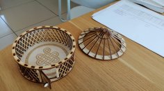 Lazer Kesim Yurt DXF Dosyası
