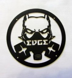 Lazer Kesim Pitbull Oto Hoparlör Kapağı DXF Dosyası
