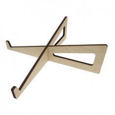 Lazer Kesim Laptop Standı MDF 6mm DXF Dosyası