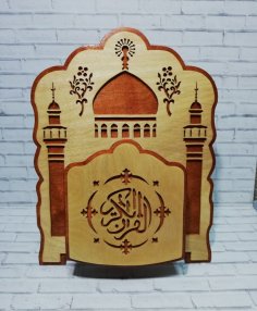Lazer Kesim Dekoratif Kuranlık DXF Dosyası
