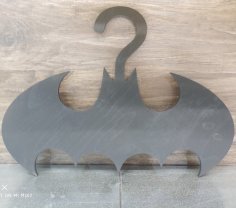 Lazer Kesim Batman Askısı Ücretsiz Vektör