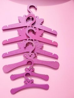 Lazer Kesim Aşk Kuşları Askılık Ücretsiz Vektör