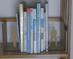 Lazer Kesim Marvel Süper Kahraman Kitap Ayracı Kitap Standı DXF Dosyası