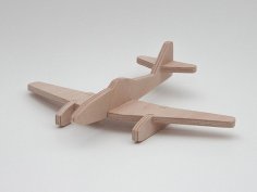 Lazer Kesim Uçak Messerschmitt Me 262 Ahşap Model SVG Dosyası