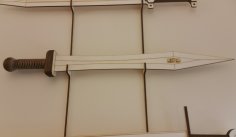 Lazer Kesim Gladius Hispaniensis Kılıcı DXF Dosyası
