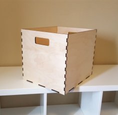 Lazer Kesim Ikea Kallax Saklama Kutusu 13×15 Ücretsiz Vektör