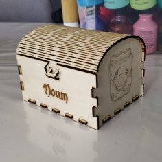 Lazer Kesim Sandık Yüzük Kutusu SVG Dosyası